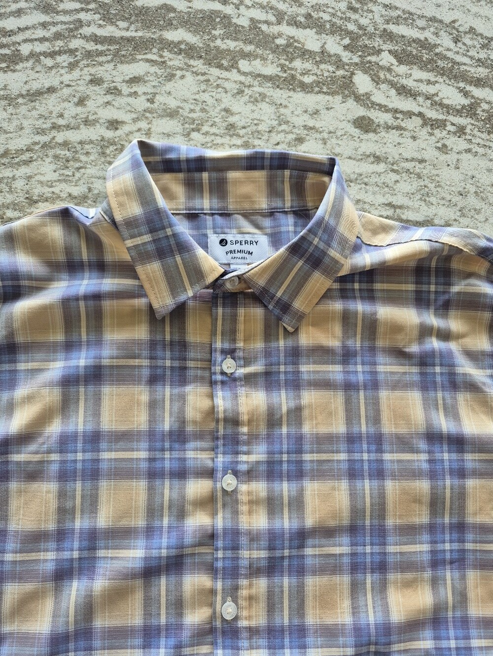 Sperry Men's Shoey Sleeve Shirt New Size XL